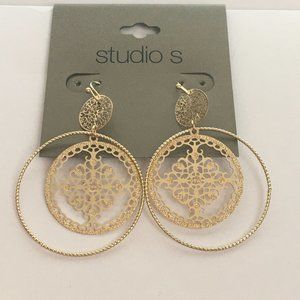 Studio S ~ Filigree Drop Earrings